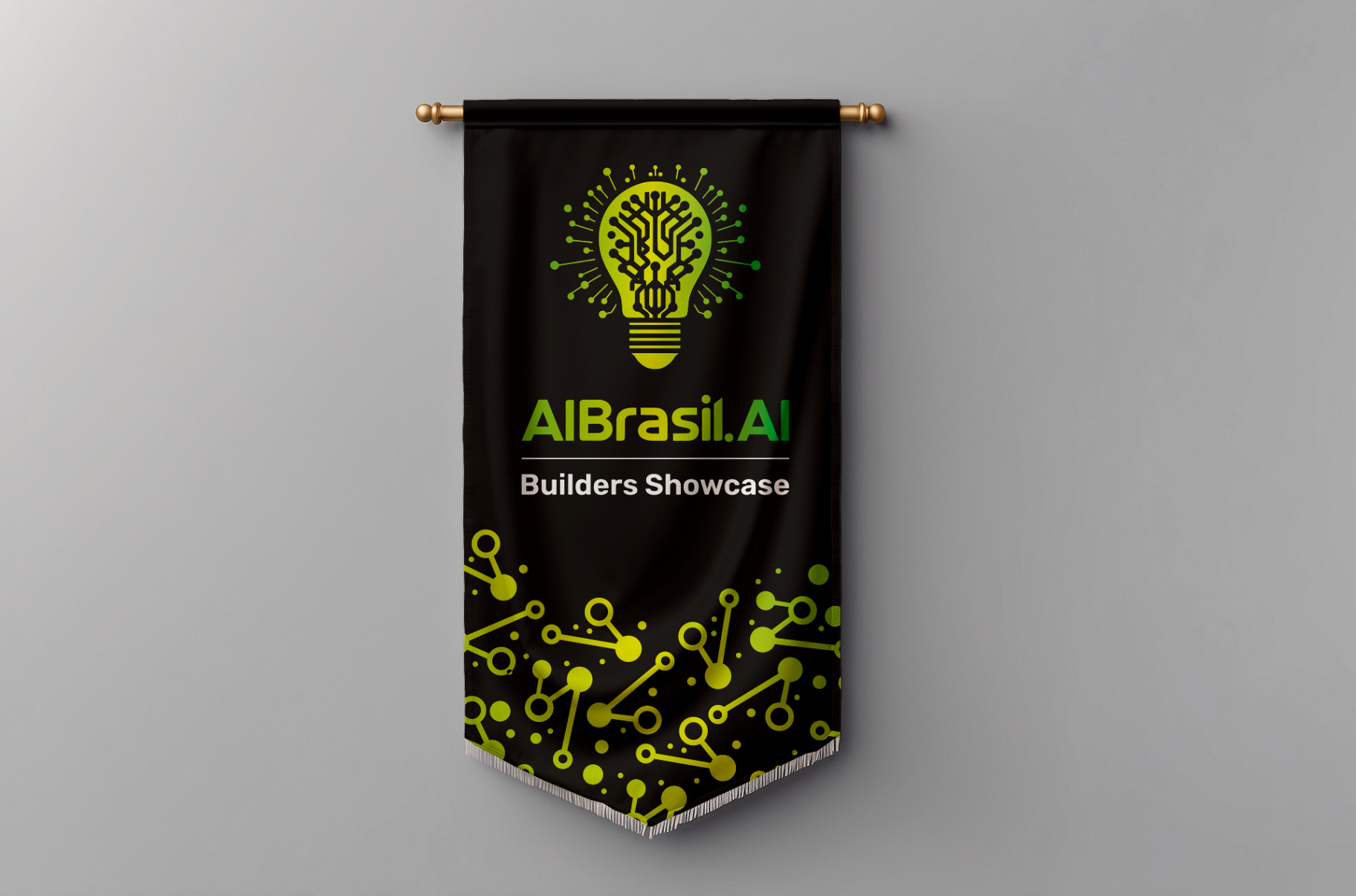 Flâmula oficial AI Brasil Builders Showcase